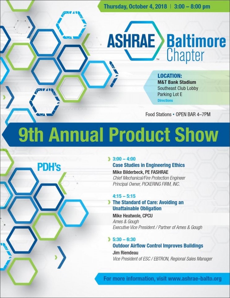 2018 Product Show Flyer